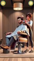 Barber Shop Hair Salon Affiche