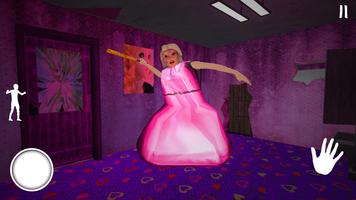 Barbi Granny Pink Horror House capture d'écran 2