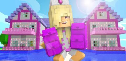 Mod barbie world for Minecraft تصوير الشاشة 2