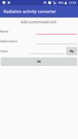 Radiation activity converter Screenshot 2