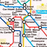 Plan du métro de Barcelone