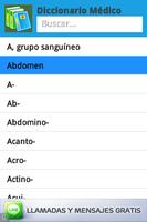 Diccionario Médico Lite تصوير الشاشة 1