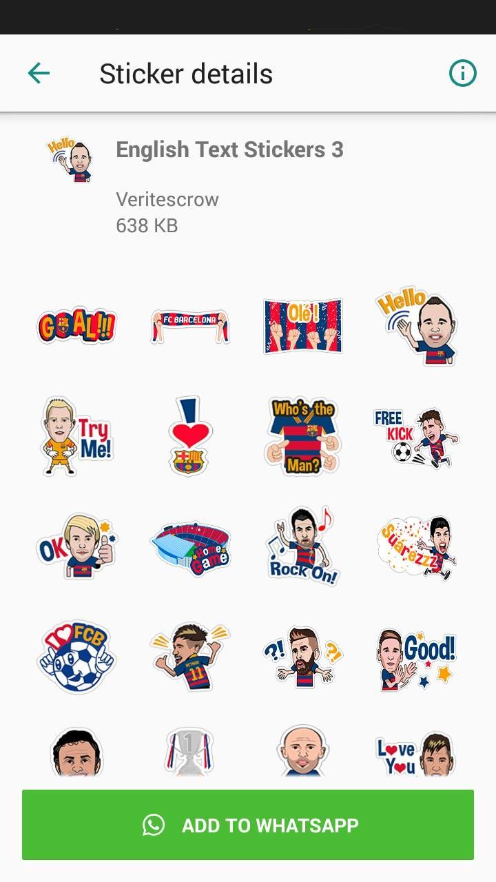 Barcelona Whatsapp Sticker Pack For Android Apk Download