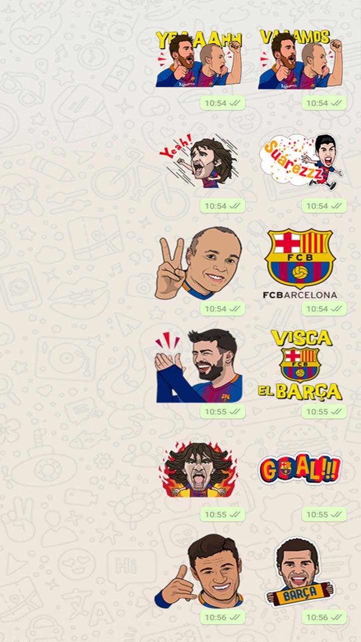 Barcelona WhatsApp Sticker Pack APK per Android Download