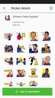 Barcelona WhatsApp Sticker Pack captura de pantalla 2