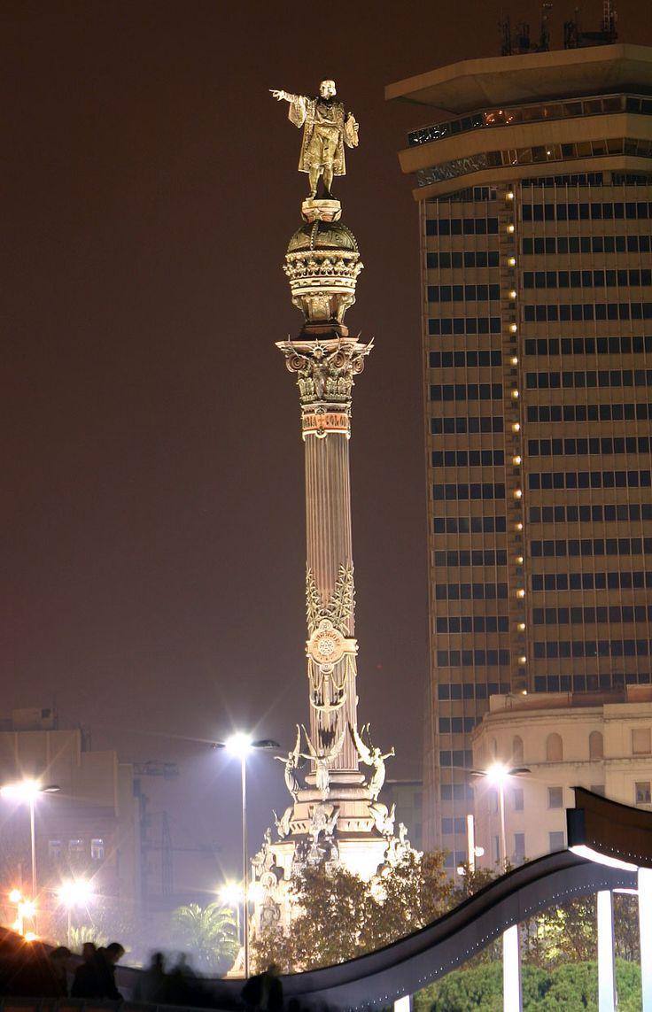 памятник колумбу в барселоне