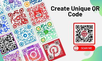 Считыватель QR-кода-генератор постер