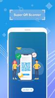 Super QR Scanner - QR Maker الملصق