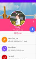 Baby Tracker und Entwicklung Plakat