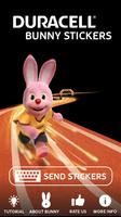 Duracell Bunny Stickers Affiche