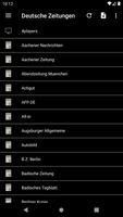 Deutsche Zeitungen ภาพหน้าจอ 1