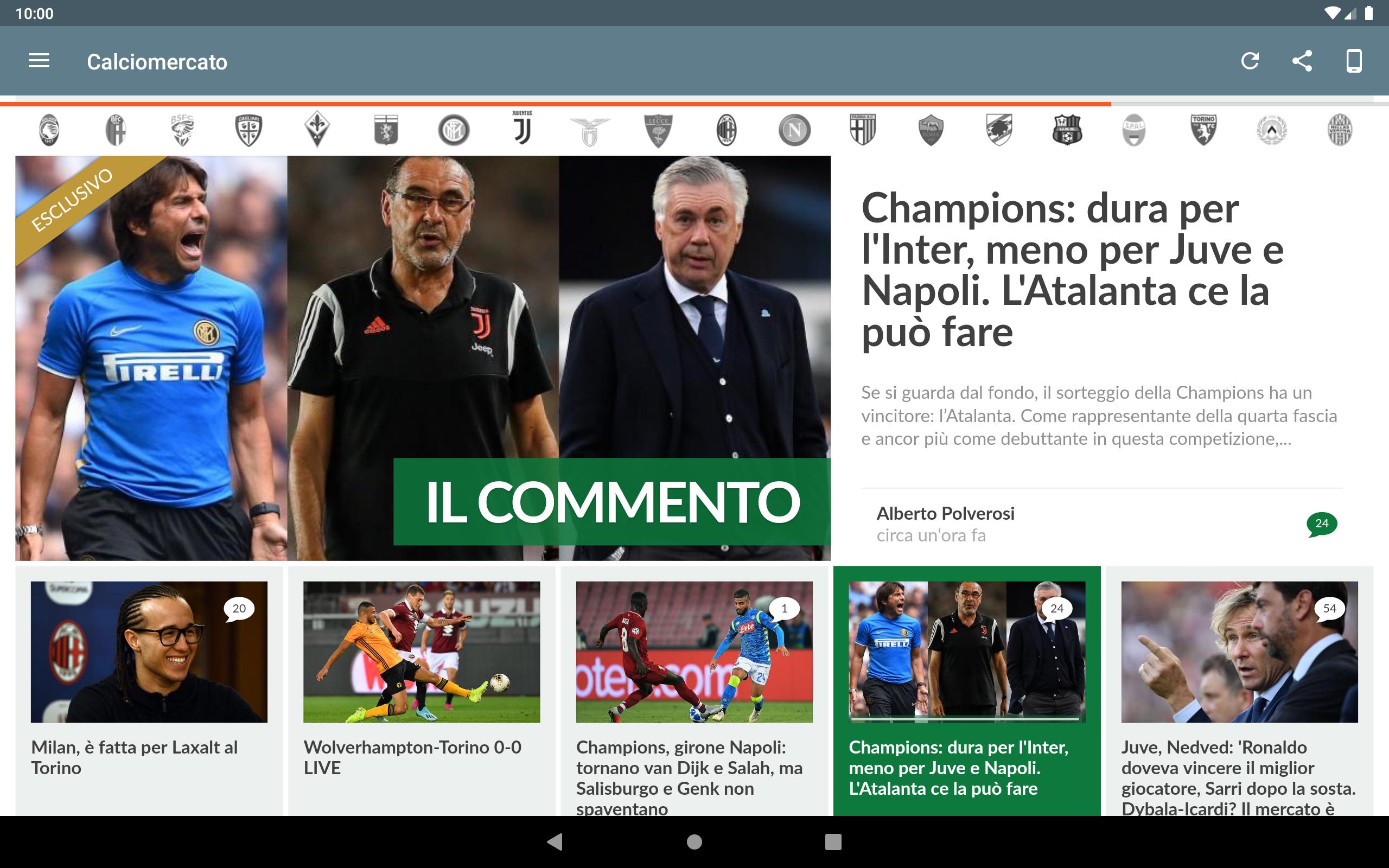 video the champion gazzetta scarica
