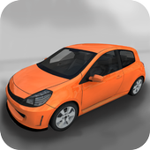 Stadt Auto Parking 3D Zeichen