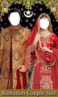 Ramadan Couple Photo Suit Free Cartaz