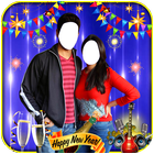 Happy New Year Couple Suit Hd ícone