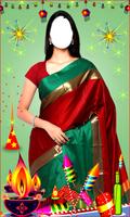 پوستر Diwali Women Saree Suit New