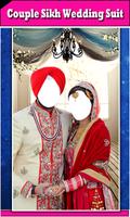 Couple Sikh Wedding Suit पोस्टर