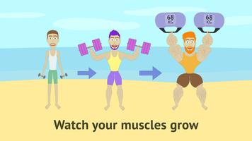 Muscle Clicker الملصق