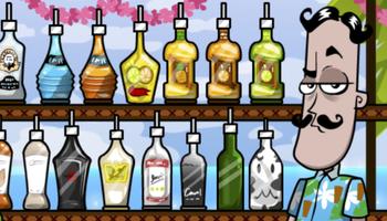 Bartender Mix Right Genius постер