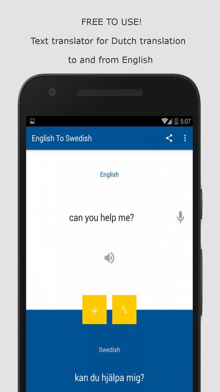 English Swedish Translator For Android Apk English Swedish Translator تصوير الشاشة 2