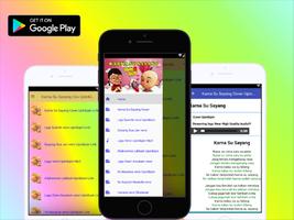 Karna Su Sayang Mp3 versi Anak plus Lirik capture d'écran 1