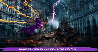 Electra Lantern Superhero: Cit постер