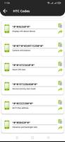 Secret Codes for HTC Mobiles screenshot 2