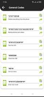 Secret Codes for HTC Mobiles ảnh chụp màn hình 3