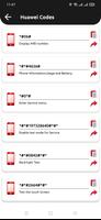 Secret Codes for Huawei Phones تصوير الشاشة 1