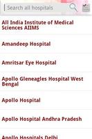 Hospital Directory India capture d'écran 3