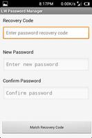 Lightweight Password Manager capture d'écran 1