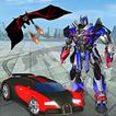Bat Robot Car Game - Tornado Robot moto bike game