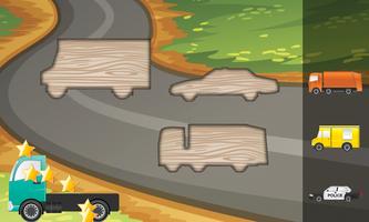 Puzzle for Toddlers Cars Truck تصوير الشاشة 1
