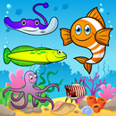 Puzzle for Toddlers Sea Fishes APK