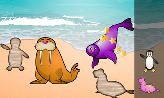 Puzzle for Toddlers Sea Fishes Screenshot 2