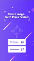 Resize Image: Batch Photo Resizer Cartaz