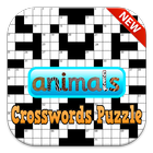 Cross Words Puzzle Animal icône
