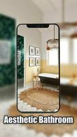 أفكار تصميم الحمام الملصق