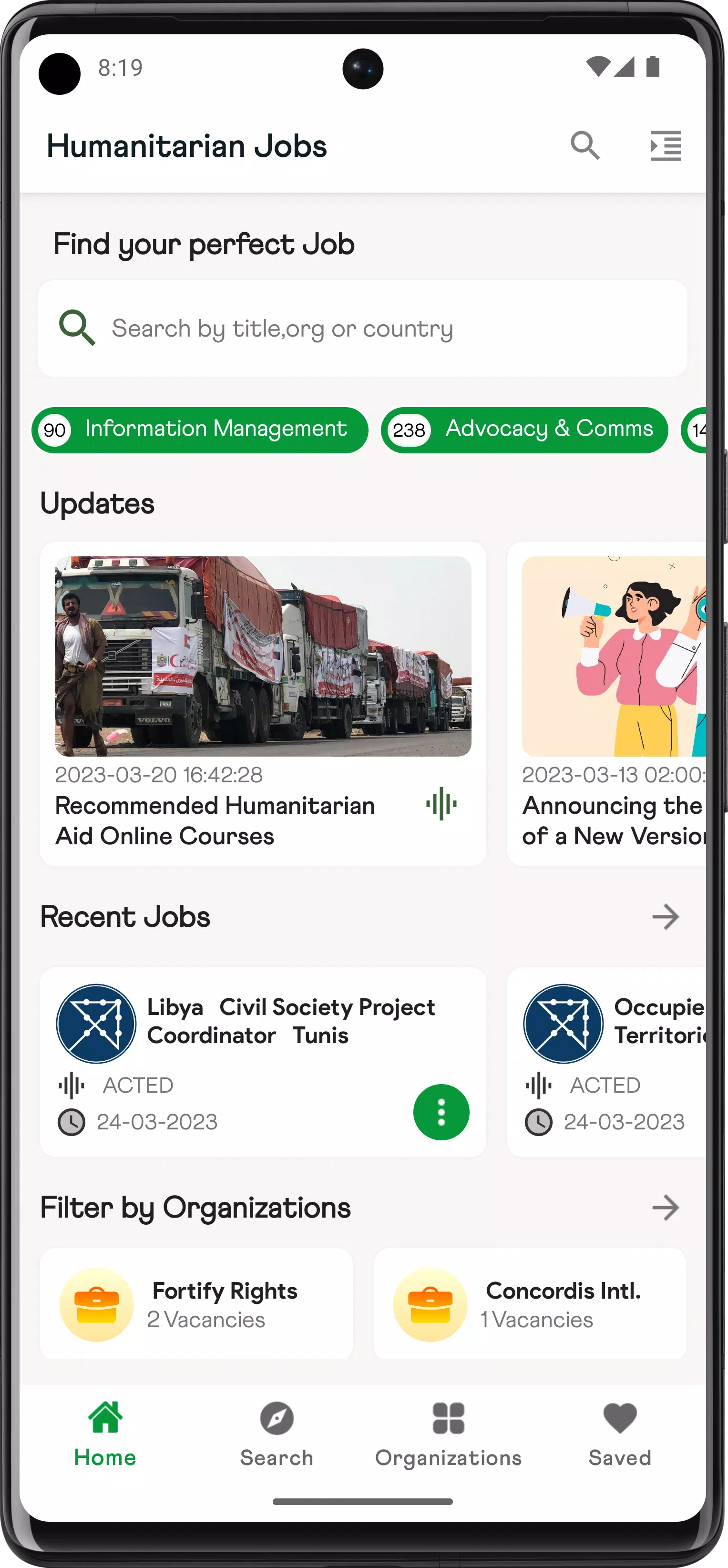 Humanitarian Jobs APK for Android Download