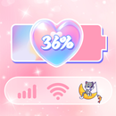 Cute Emoji Battery Bar APK