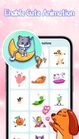 Cute Emoji Battery Bar تصوير الشاشة 2