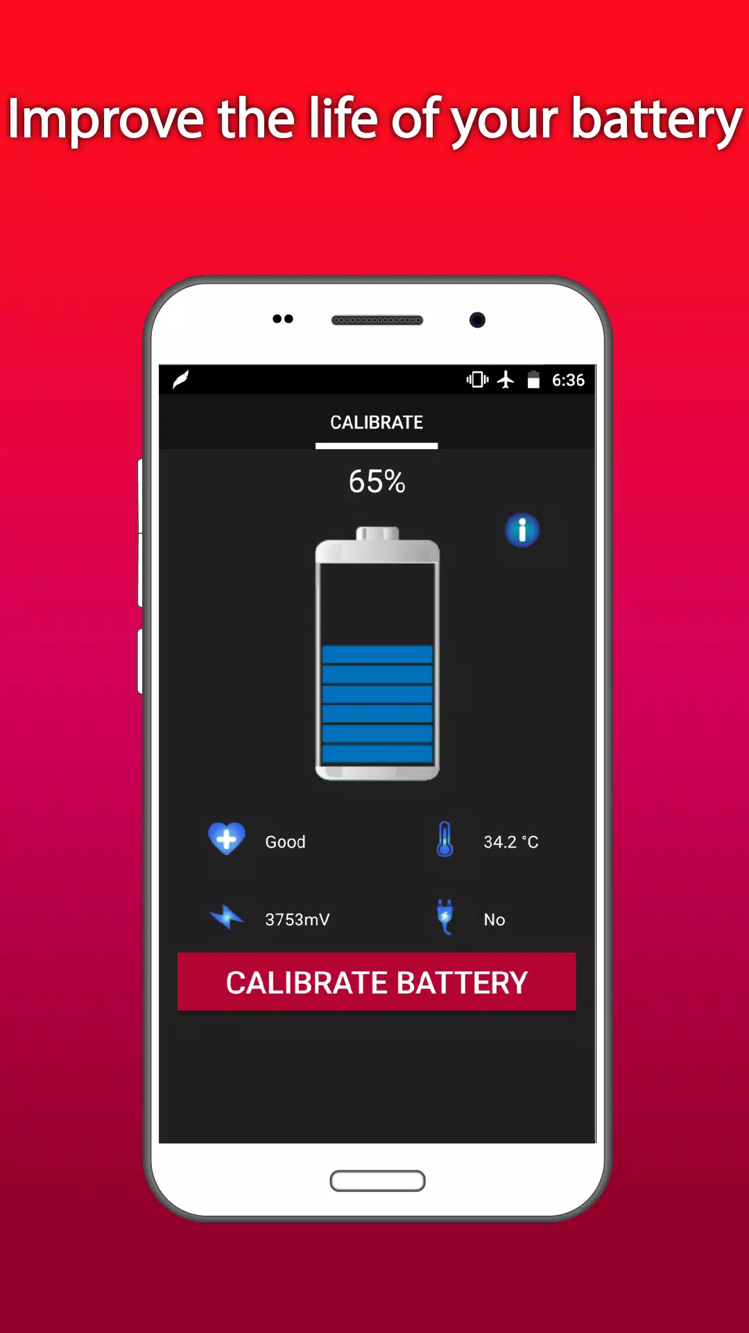 Download do APK de Calibração da bateria - carga rápida para Android