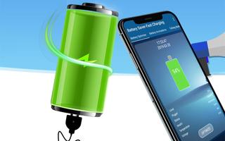 Battery Saver-Fast Charging Animation Battery Life Affiche