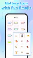 Emoji Battery Widget скриншот 3