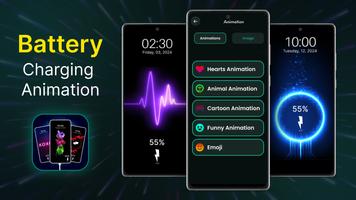 Battery Charging Animation Plakat