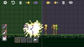Ragdoll War: Battle Cat اسکرین شاٹ 1
