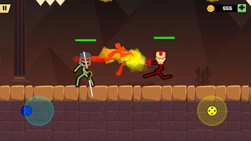 Stickman Friend Battle Fight Ekran Görüntüsü 2