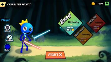Stickman Friend Battle Fight Ekran Görüntüsü 3