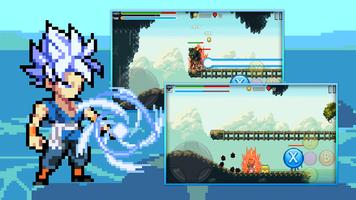 Battle of Super Saiyan Blue Goku Warrior screenshot 2