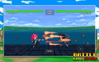 3 Schermata Battaglia Re Guerriero Dragone Dio Ninja Fighter Z